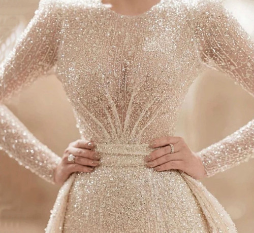 dress with beads design New Lace Spaghetti Heavy Beaded Mermaid Wedding Dress  Mermaid Bridal