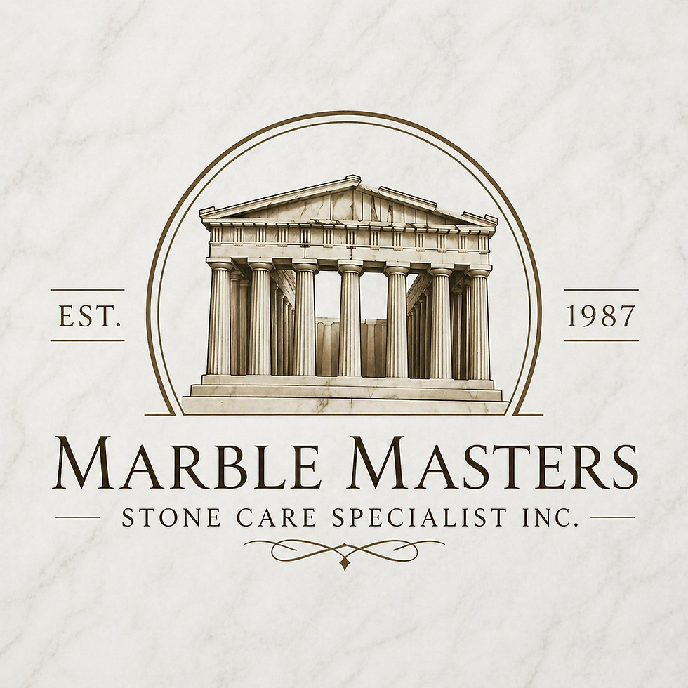 Marble Masters Stone Care Specialist Inc. logo, established 1987