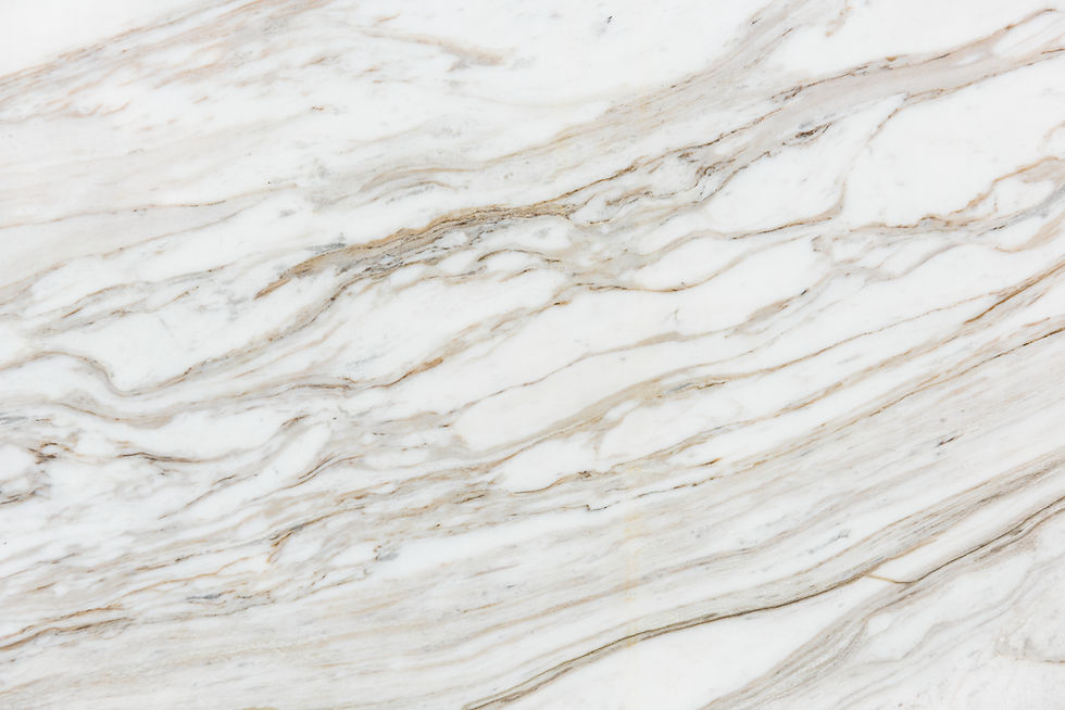 White marble with gold and brown veins