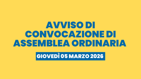 Avviso di convocazione di Assemblea Ordinaria 