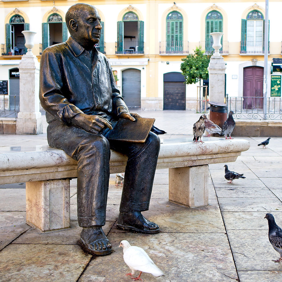Málaga Picasso Plaza de la Merced