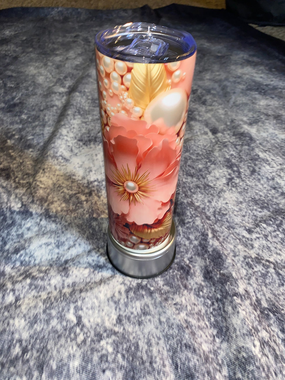 Thumbnail: 3D Floral 20oz Tumbler 