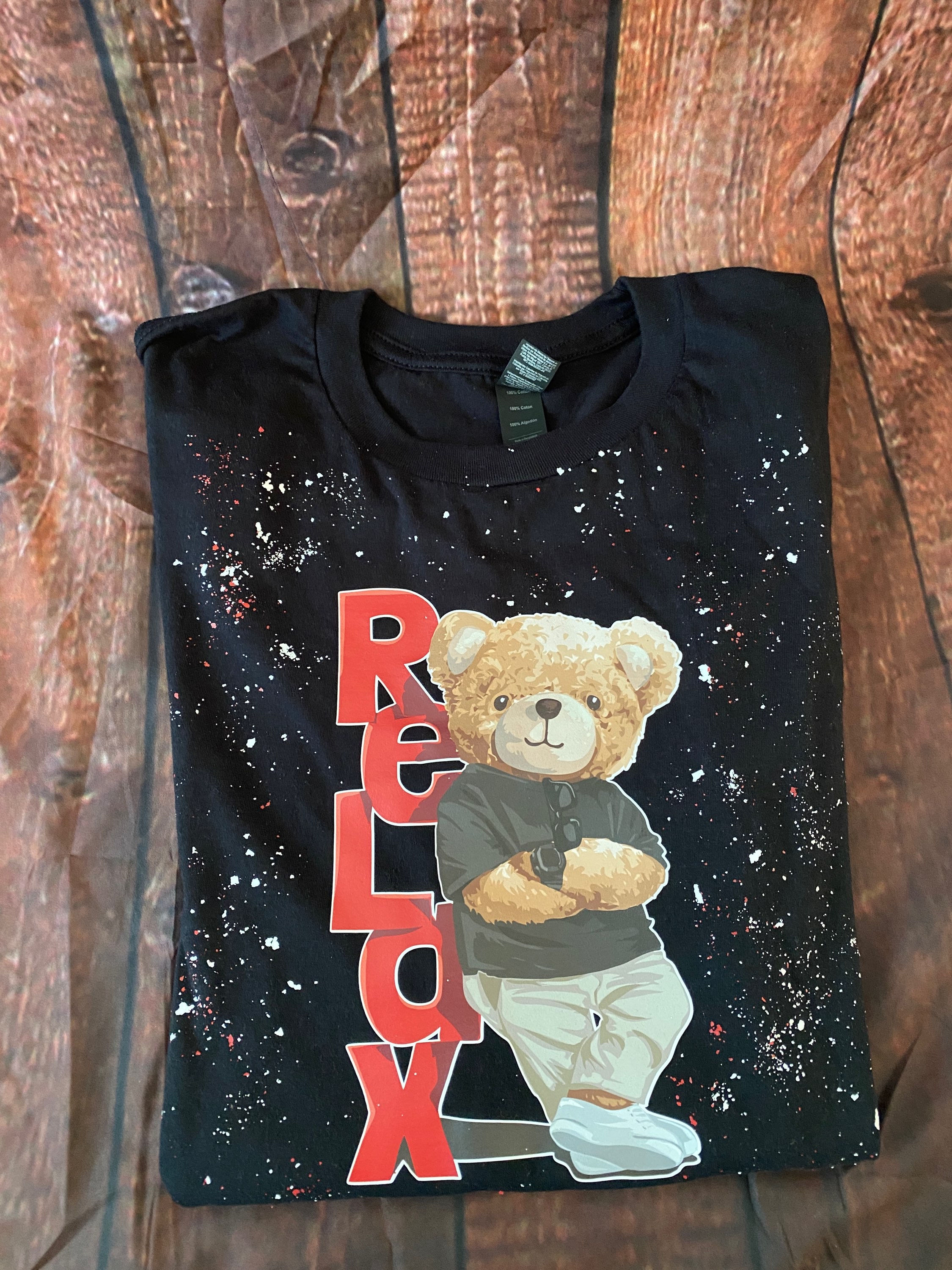 Relax Bear Necessities Tee with Confetti
