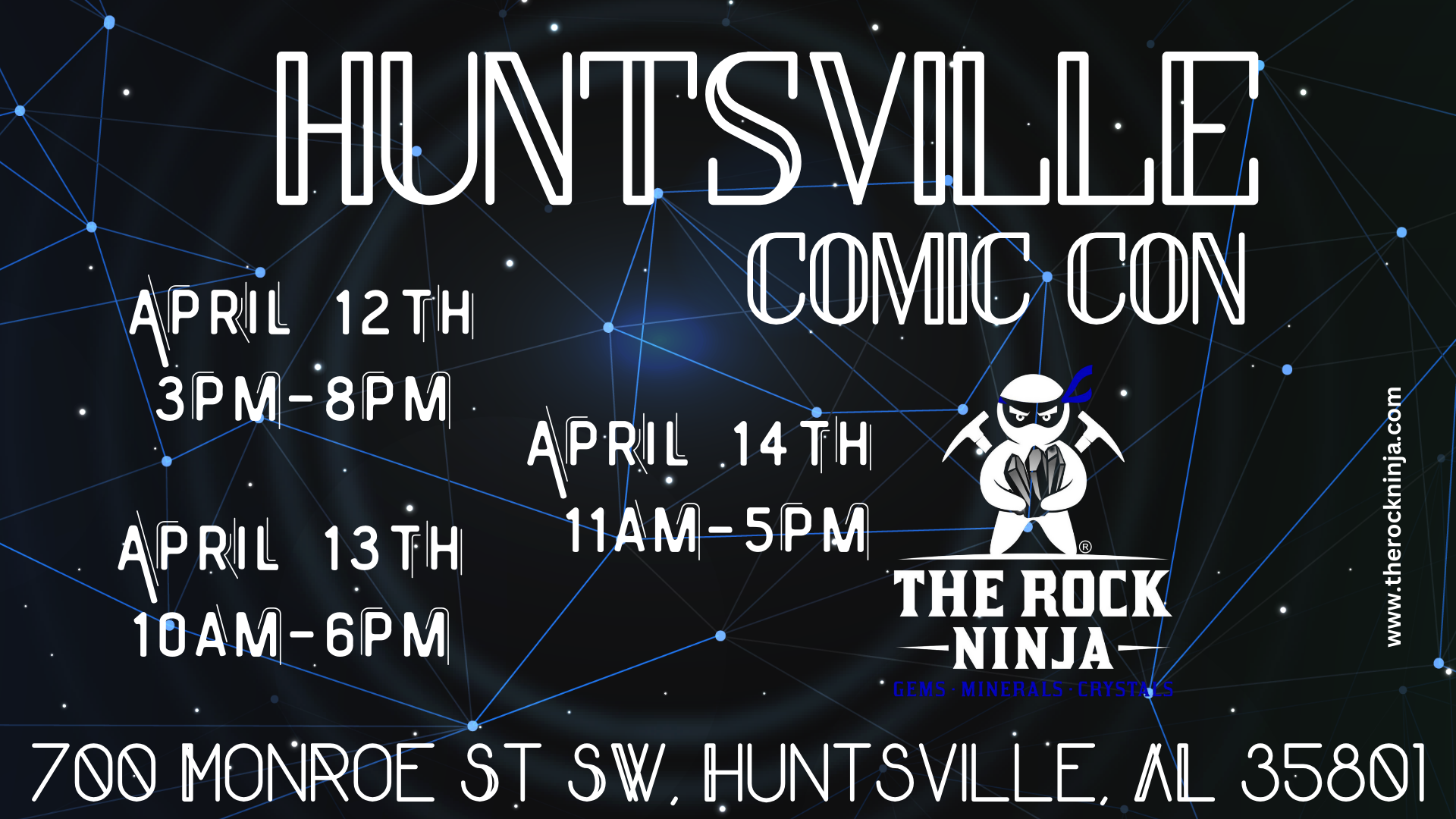Huntsville Comic Con The Rock Ninja