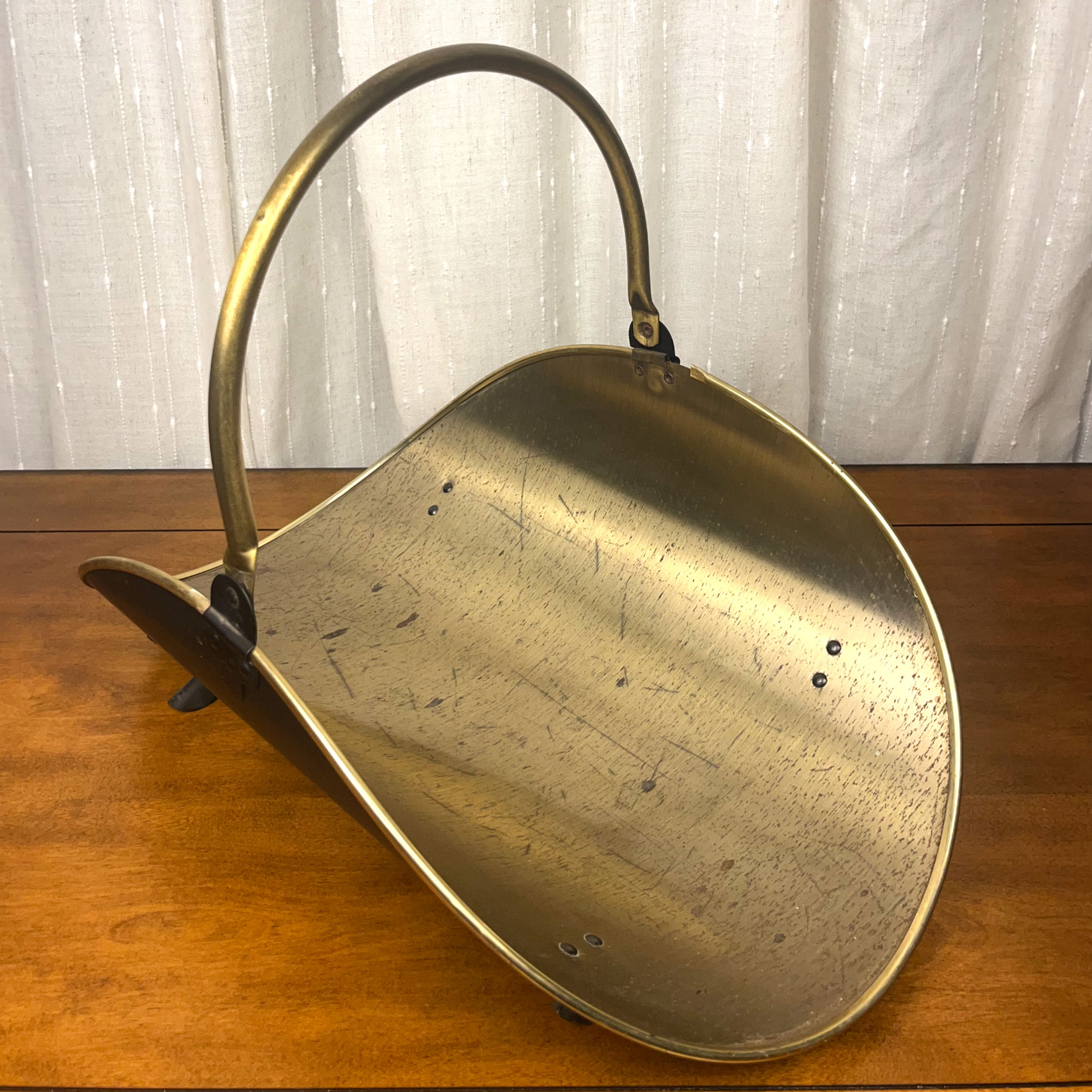 Brass Gathering Basket