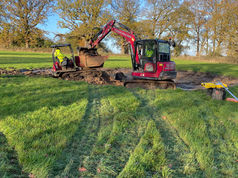 Work starts on Newt Ponds!