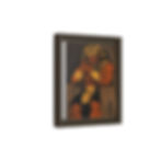 Thumbnail: Pharaoh Warrior Matte Canvas Framed Art Print