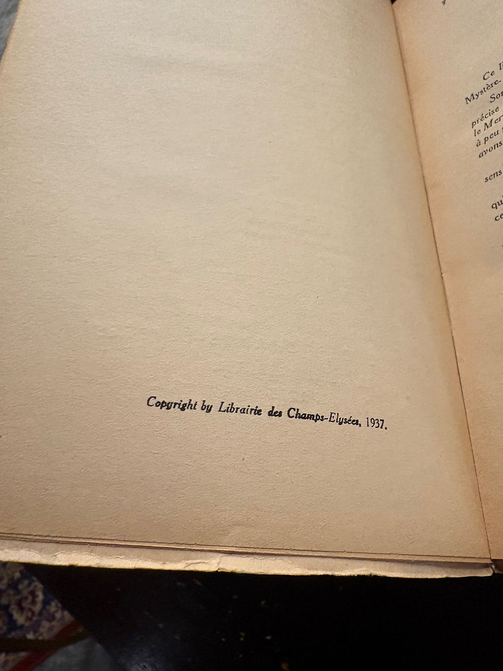 Thumbnail: 1937 DICTIONNAIRE DES SCIENCES OCCULTES - FRANCE