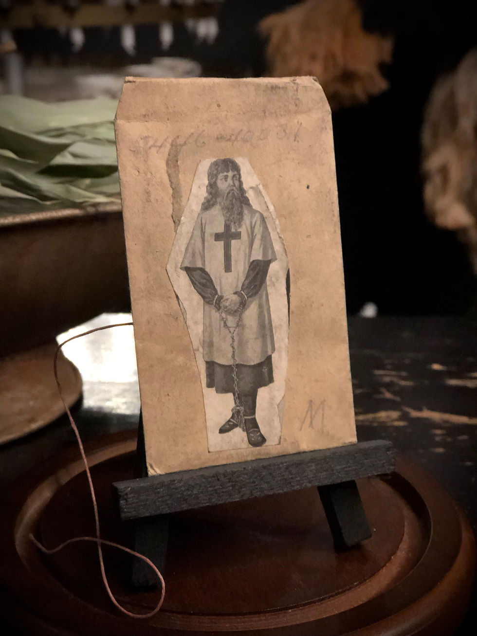 Thumbnail: 1910 KNIGHTS TEMPLAR PRISONER IN CHAINS – PRINTING PLATE