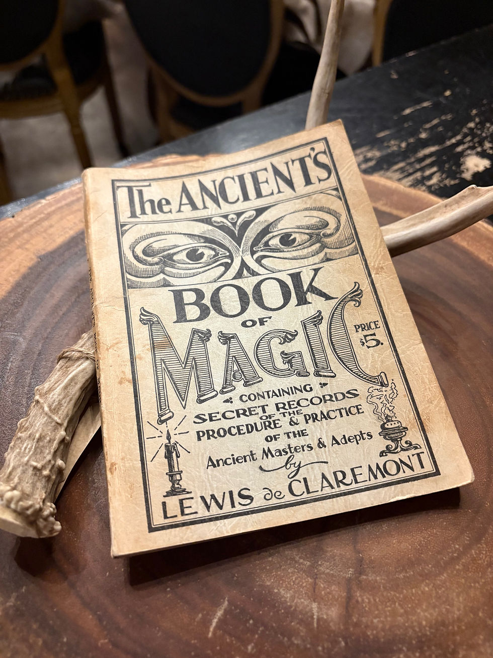 1940 THE ANCIENT'S BOOK OF MAGIC - SECRET RECORDS OF THE PROCEDURE & PRACTICE