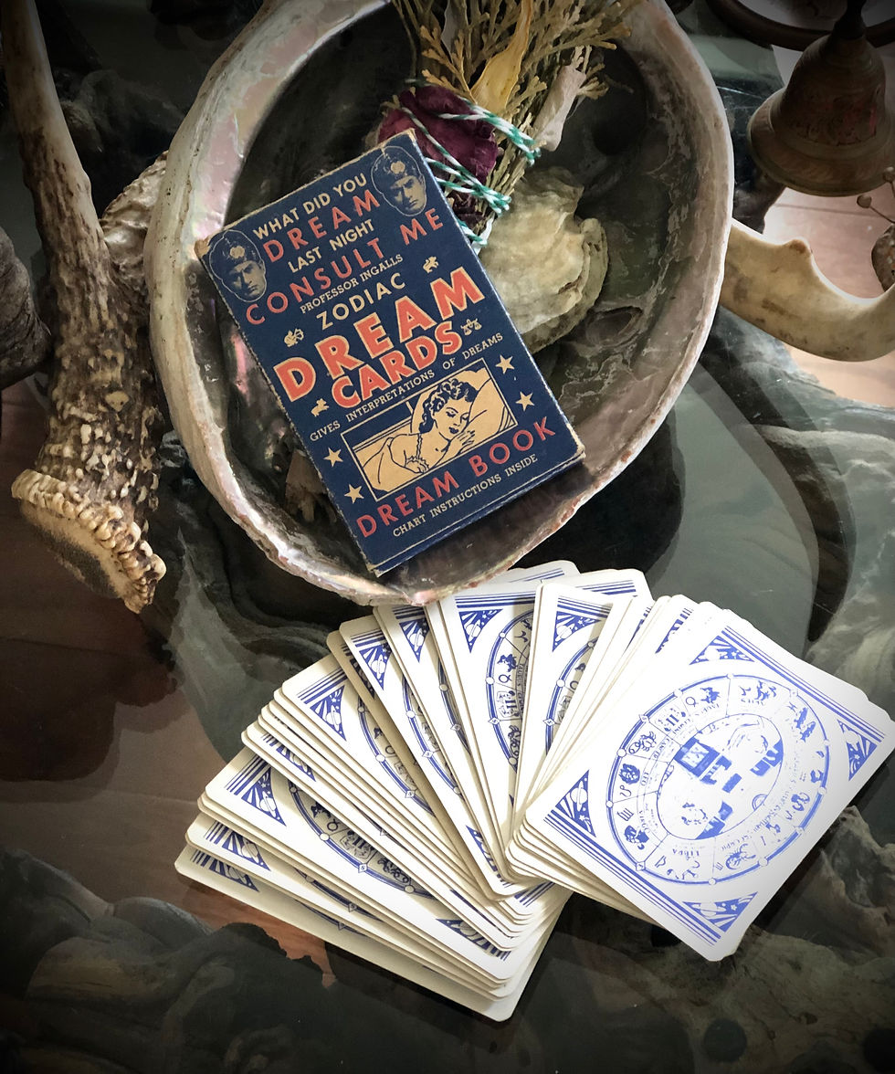 Thumbnail: 1930's PROFESSOR INGALLS DREAM CARDS - COMPLETE SET