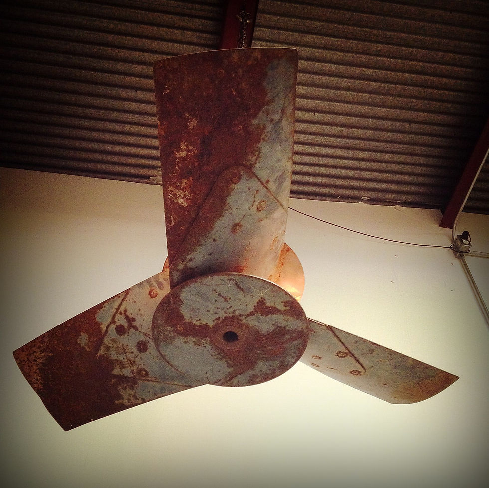 Thumbnail: Vintage Propeller Chandelier