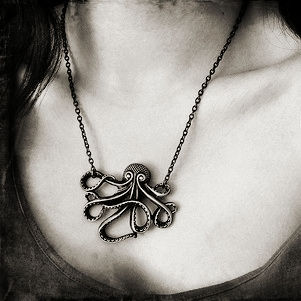 Thumbnail: Vintage Octopus Necklace