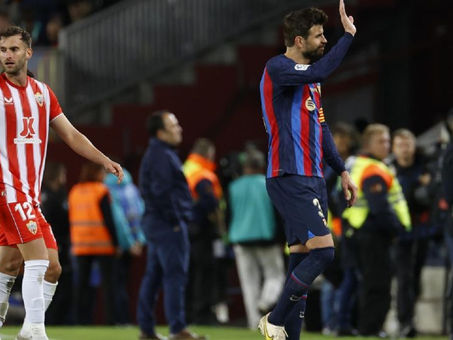Gerard Piqué se despide de las canchas con una gran ovación: "Hoy fue una liberación"