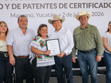 Renacimiento Maya Llega al Campo con Obras y Apoyos para la Producción en Yucatán