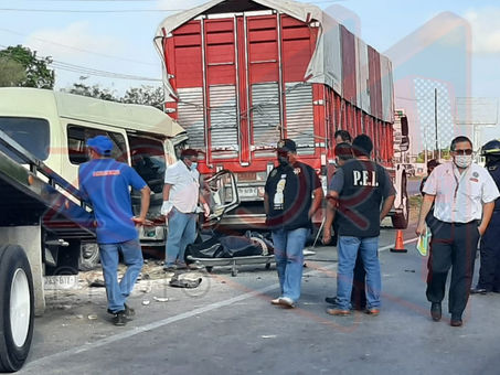 Muere prensado joven albañil