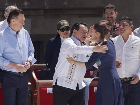 Yucatán Respalda a la Presidenta en Defensa de la Soberanía Nacional