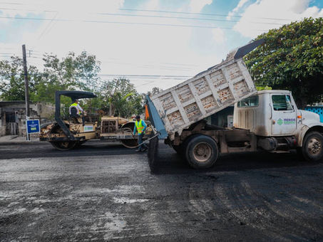 Avanza Mantenimiento Vial en Mérida