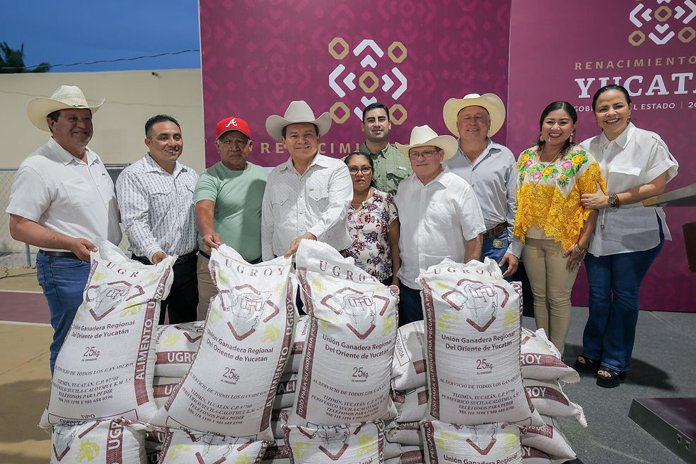 Gobernador Díaz Mena Refuerza Apoyo al Campo Yucateco ante la Temporada de Sequía