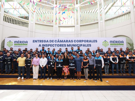 Mérida Refuerza Combate a la Corrupción con Cámaras Corporales para Inspectores