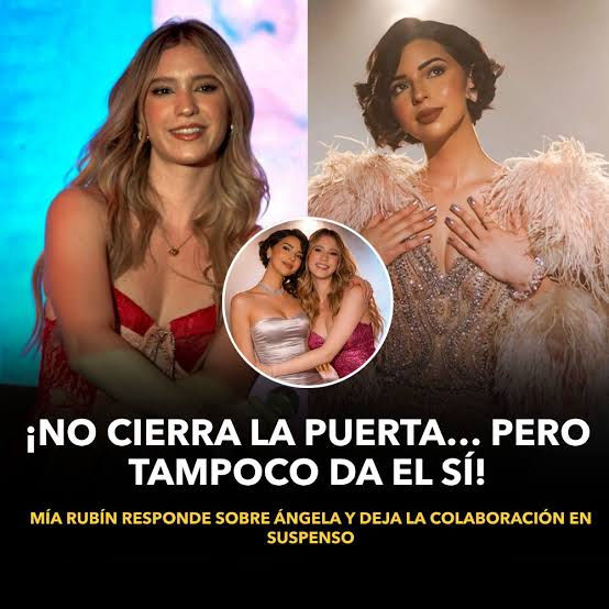 Mía Rubín Desactiva la Polémica: Elegancia Frente a Comparaciones