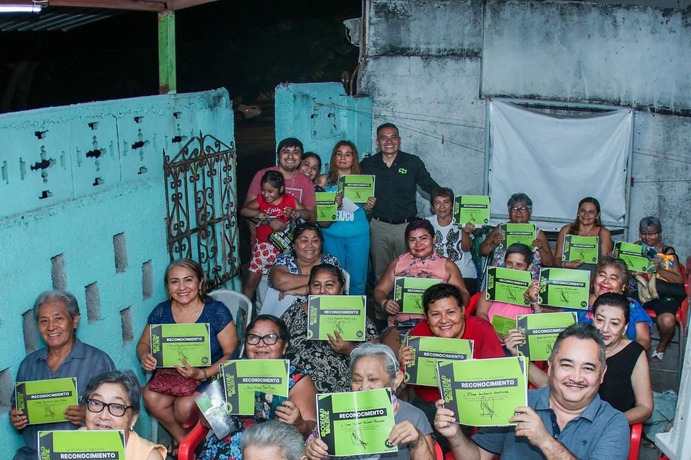 Sociedad Valiente y Sergio Vadillo Superan 100 Reuniones Vecinales e Mérida