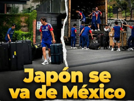 La Selección de Japón se va de México tras Polémica por las Canchas
