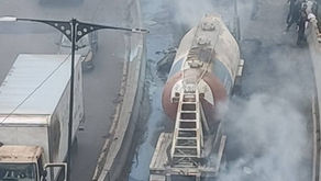 Explosión de Pipa de Gas deja varios Heridos