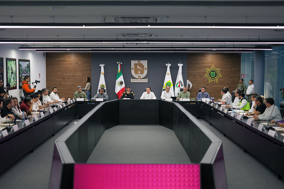 Gobierno de Yucatán Mantiene Albergues y Operativos ante las Lluvias