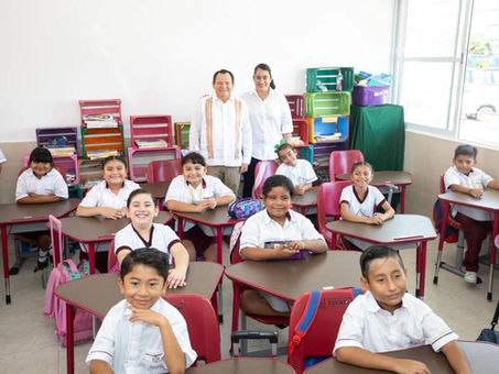 Refuerzan Educación en Umán con Entrega de Mobiliario