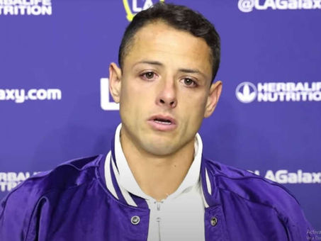 Chicharito Hernández, al borde del llanto tras eliminación del LA Galaxy