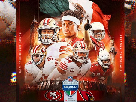 NFL en México Cardenales vs 49ers: Fecha de registro y venta de boletos