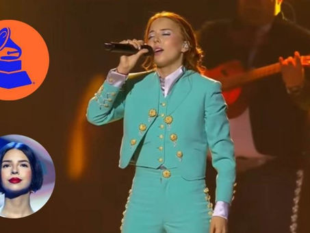 Majo Aguilar arrasa cantando con mariachi en los Latin Grammy 2023