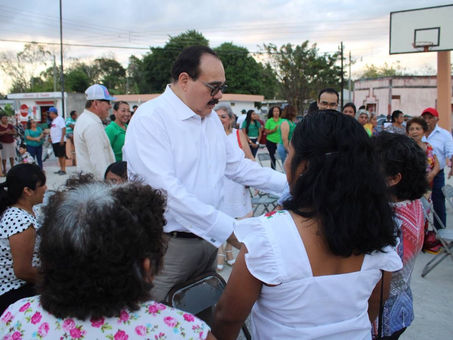 Jorge Carlos Ramírez Marín Visito Espita y Panabá