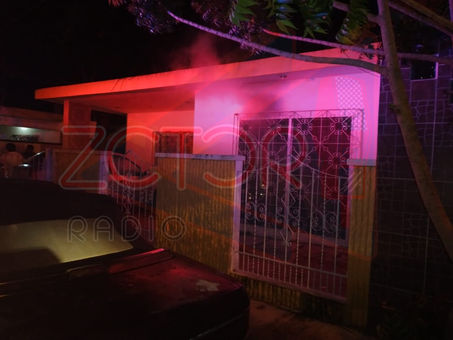 Incendio hizo que regrese a su casa