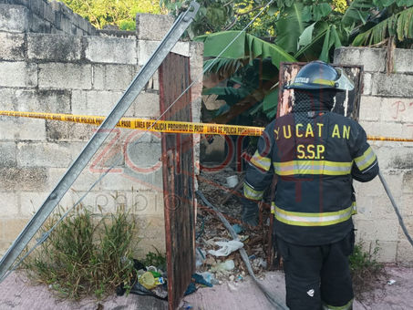 Muere hombre tras quemarse su casa