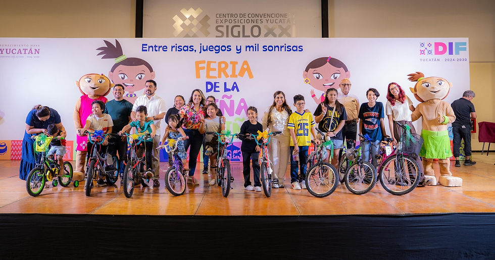 Festejos Masivos por el Día del Niño Marcan Agenda Social del DIC Yucatán