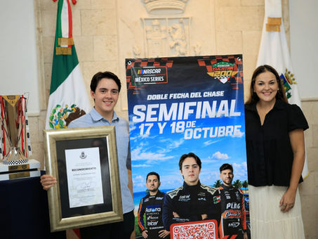 Carlos Novelo, Nuevo Embajador del Automovilismo de Mérida