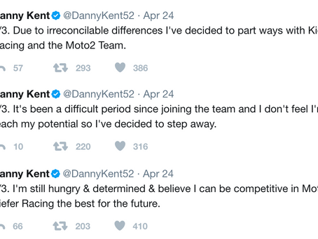 Danny Kent Does a Disappearing Act Only Three Rounds into The MotoGP World Championship