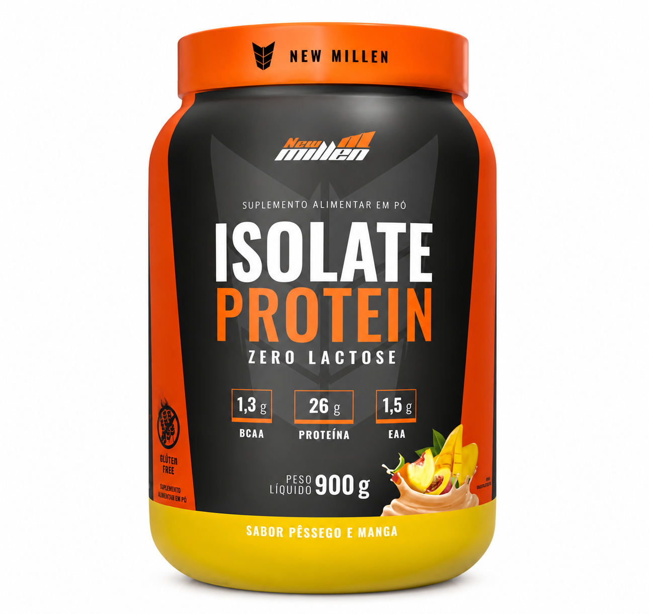 Isolate Beef Protein Pote 900g Proteina Da Carne- New Millen