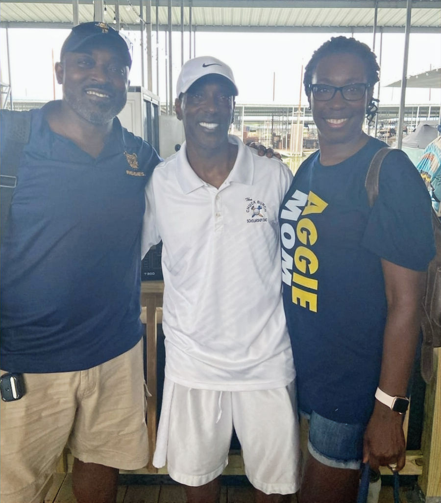 Emory (Rock) Logan, Chuck Burch, Akinyede (Tony) Hinton