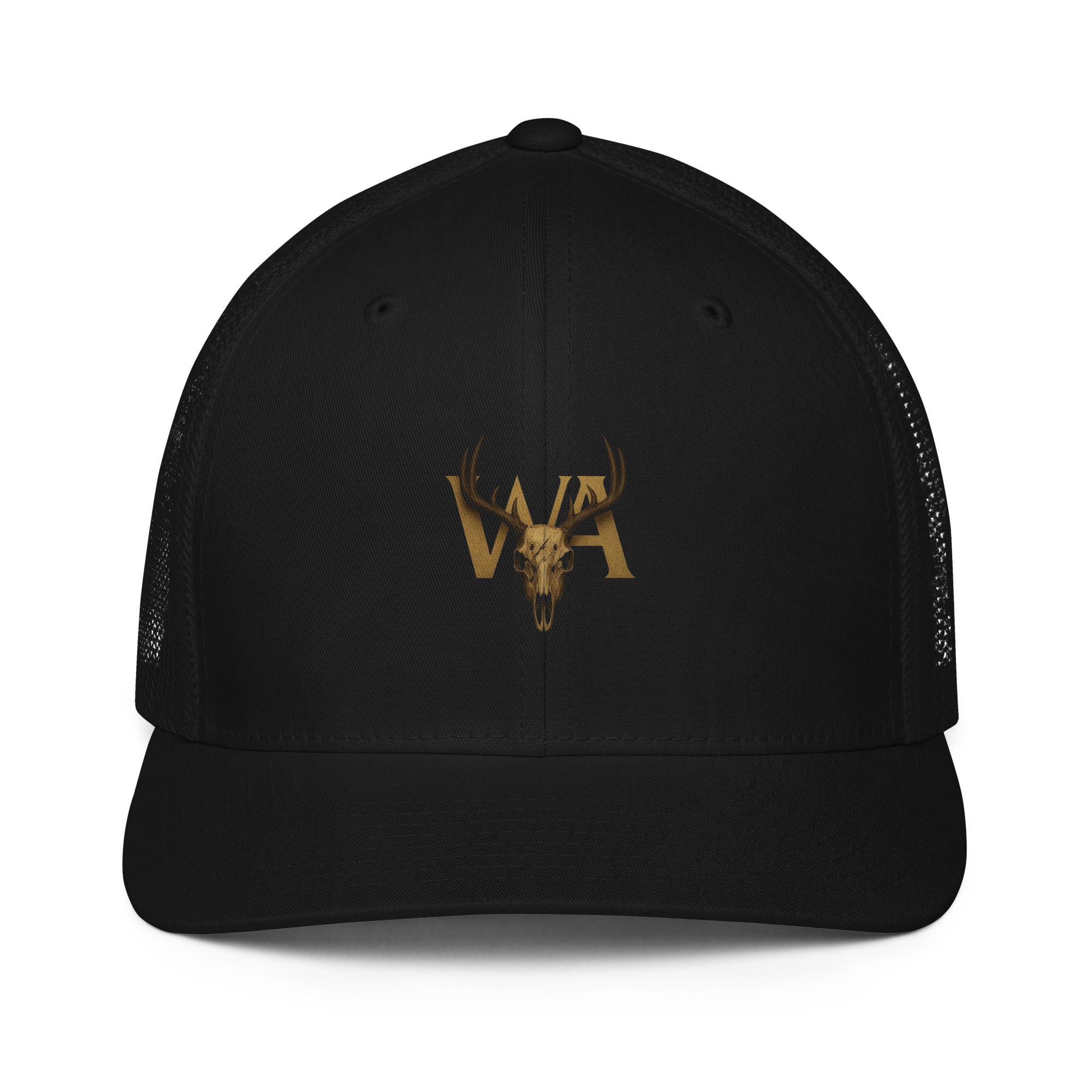 WA Deer Skull Trucker Hat
