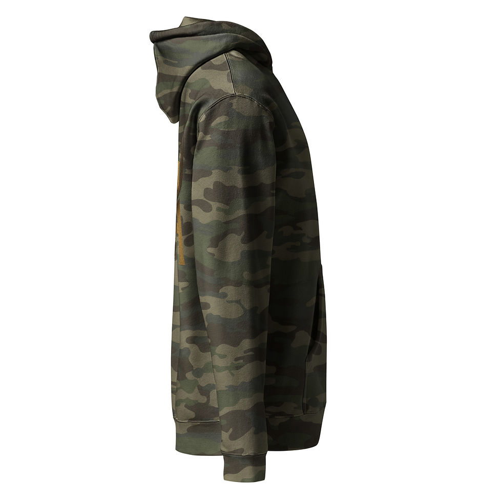 Thumbnail: WA Deer Skull Camo Hoodies