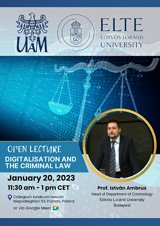 Open Lecture Poster - link to FB event