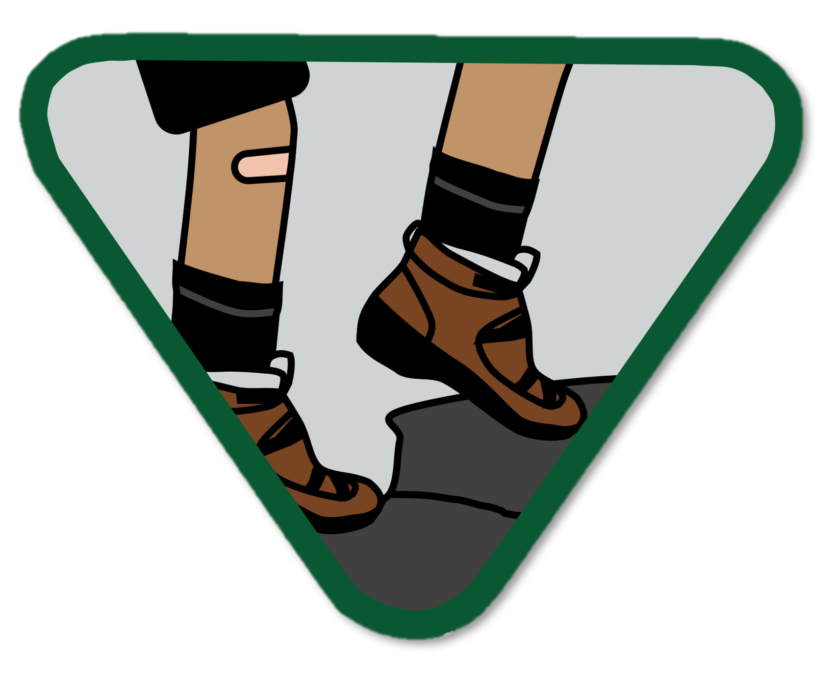 Timberwolves Badge - Hiking (woven)