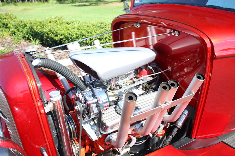 Classic Ford Coupe Engine