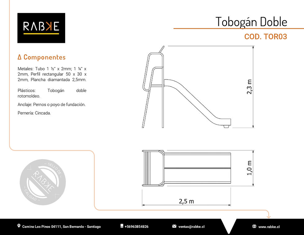 Miniatura: TOR03 - Tobogán Doble