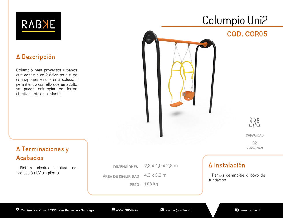 Miniatura: COR05 - Columpio Uni2