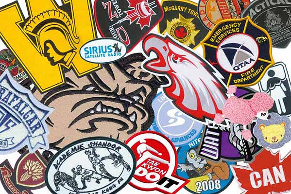 Custom embroidered patches