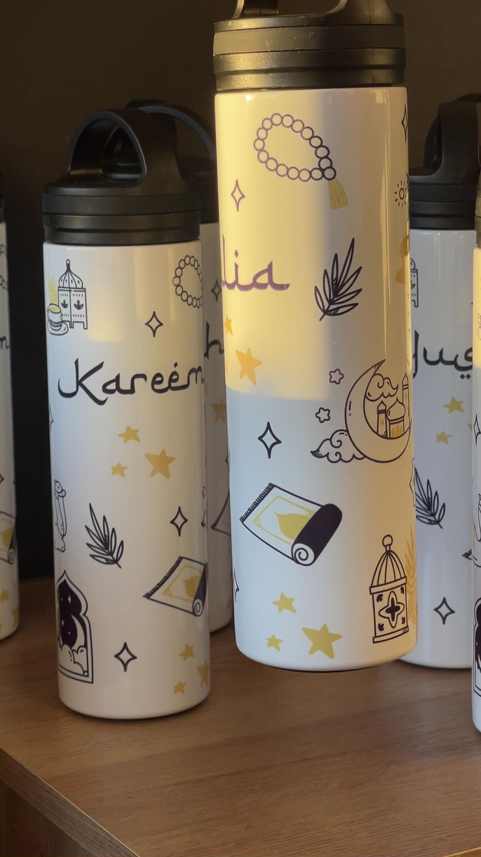 Thumbnail: Personalized Islamic Themed Kid's Water Bottle